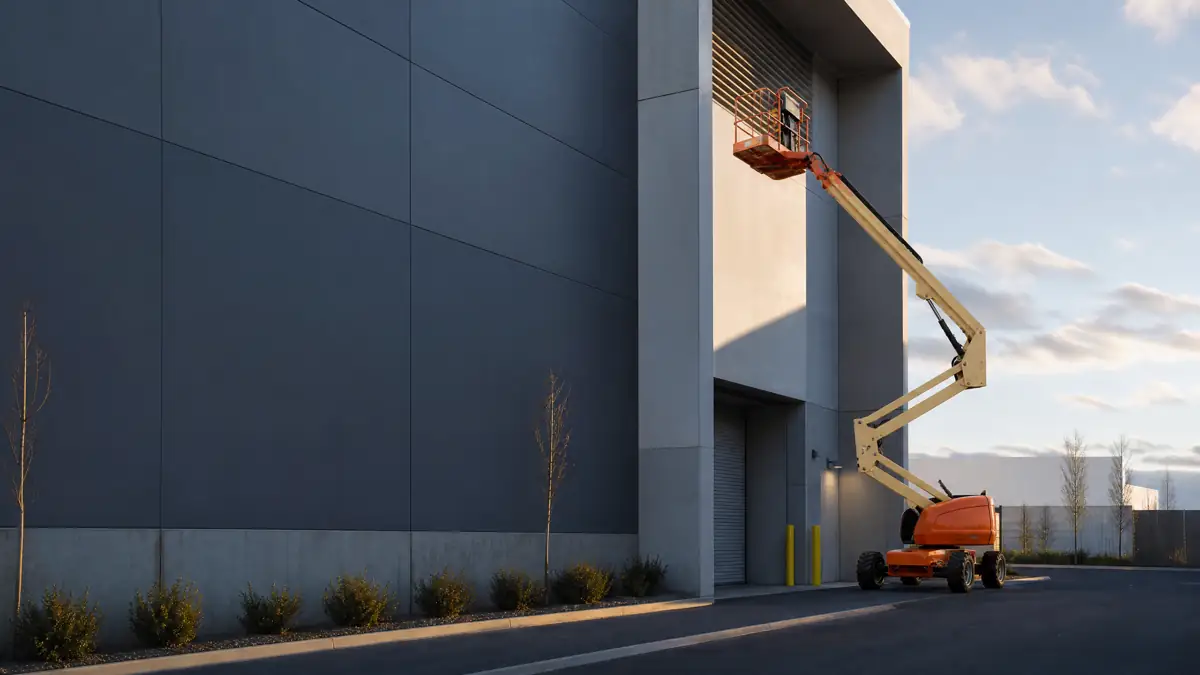 Articulating Boom Lifts jobsite access in Reading